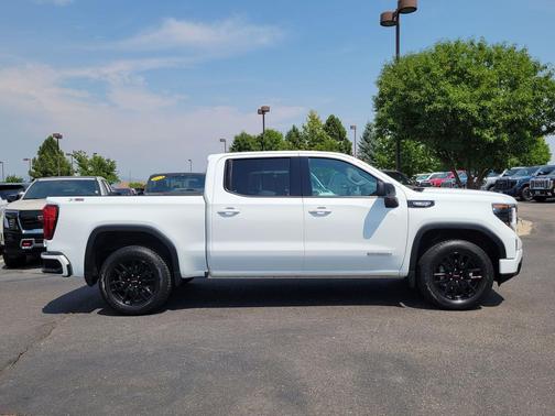 Summit White 2023 GMC Sierra 1500 Elevation