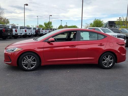 Scarlet Red 2017 Hyundai ELANTRA SE
