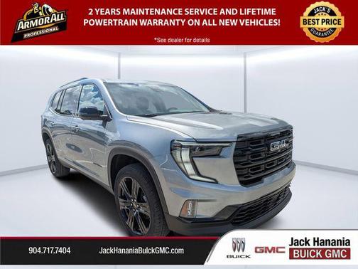 Sterling Metallic 2026 GMC Acadia FWD Elevation