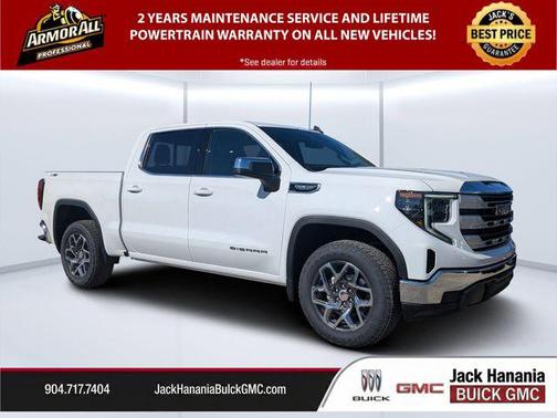 Summit White 2026 GMC Sierra 1500 SLE