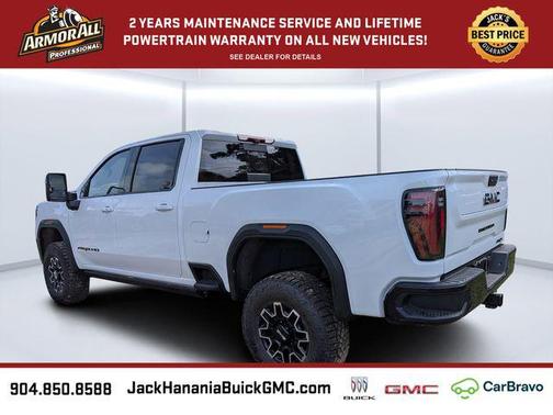 Summit White 2026 GMC Sierra 2500 AT4X