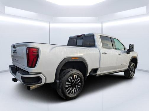 White Frost Tricoat 2024 GMC Sierra 3500 Denali