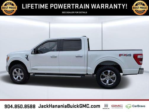 Star White Metallic Tri-Coat 2021 Ford F-150 Lariat