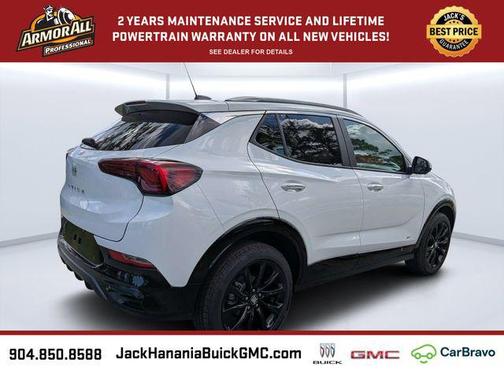 Summit White 2026 Buick Encore GX Sport Touring