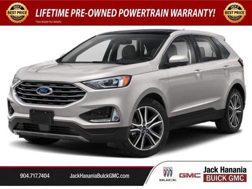 White Metallic 2020 Ford Edge SEL
