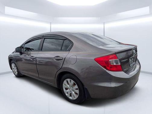 Gray 2012 Honda Civic LX