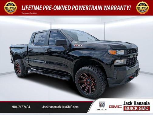 Black 2019 Chevrolet Silverado 1500 Custom Trail Boss