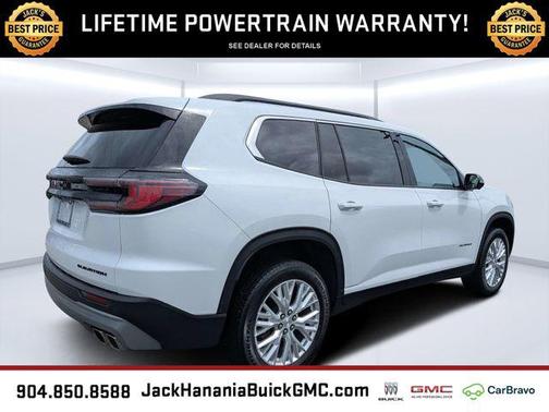 Summit White 2024 GMC Acadia FWD Elevation