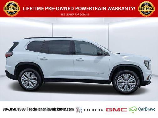 Summit White 2024 GMC Acadia FWD Elevation