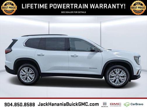 Summit White 2024 GMC Acadia FWD Elevation