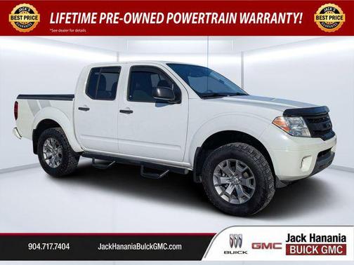 Glacier White 2020 Nissan Frontier SV