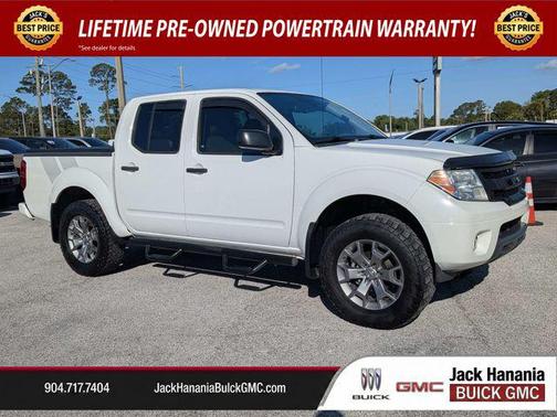 Glacier White 2020 Nissan Frontier SV