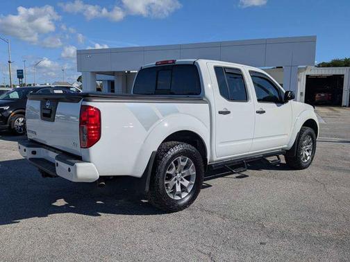 Glacier White 2020 Nissan Frontier SV
