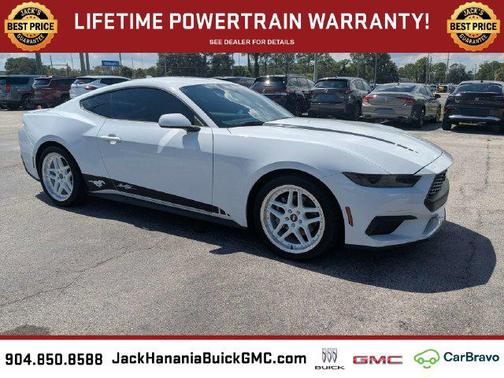 Oxford White 2025 Ford Mustang EcoBoost Premium