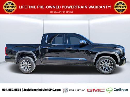 Midnight Black Metallic 2024 Toyota Tundra 1794 Edition