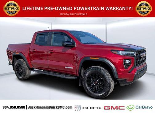 Volcanic Red Tintcoat 2026 GMC Canyon Elevation