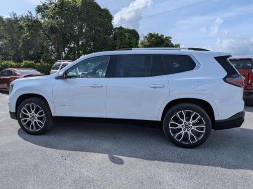 Glacier White Tricoat 2026 GMC Acadia Denali