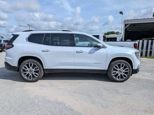 Glacier White Tricoat 2026 GMC Acadia Denali