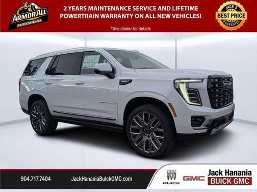 Glacier White Tricoat 2026 GMC Yukon Denali Ultimate