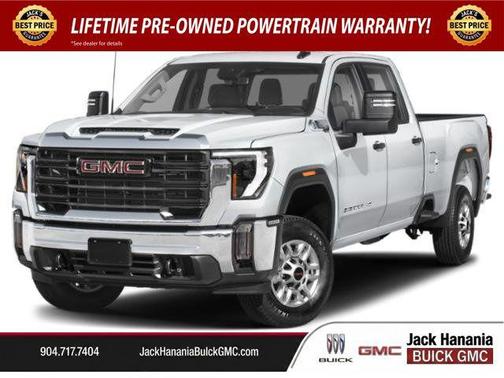 Summit White 2025 GMC Sierra 2500 AT4
