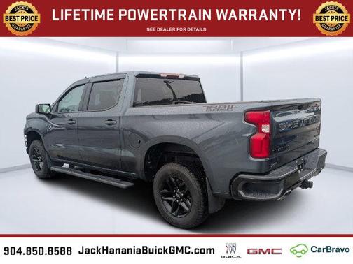Shadow Gray Metallic 2021 Chevrolet Silverado 1500 Custom Trail Boss