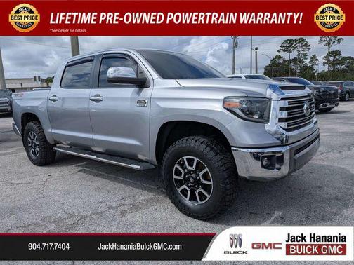 Silver Sky Metallic 2021 Toyota Tundra 1794 Edition