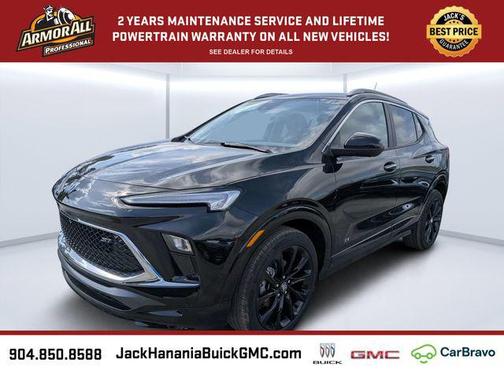 Ebony Twilight Metallic 2026 Buick Encore GX Sport Touring