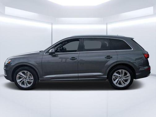 Gray Metallic 2021 Audi Q7 55 Premium Plus