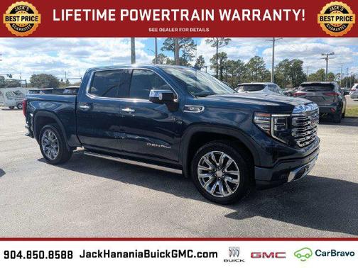 Pacific Blue Metallic 2023 GMC Sierra 1500 Denali