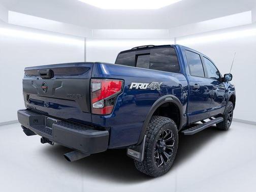 Deep Blue Pearl Metallic 2021 Nissan Titan PRO-4X