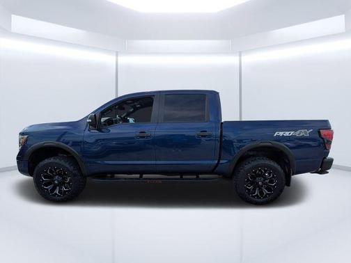 Deep Blue Pearl Metallic 2021 Nissan Titan PRO-4X