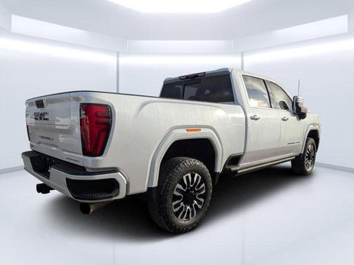 White Frost Tricoat 2024 GMC Sierra 3500 Denali