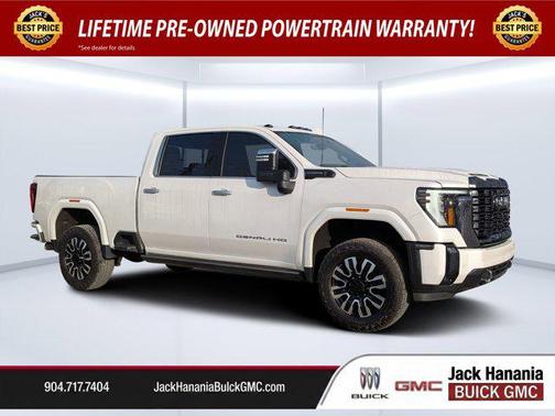White Frost Tricoat 2024 GMC Sierra 3500 Denali