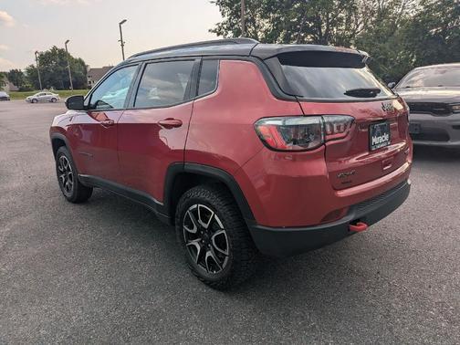 Red Hot Pearlcoat 2025 Jeep Compass Trailhawk