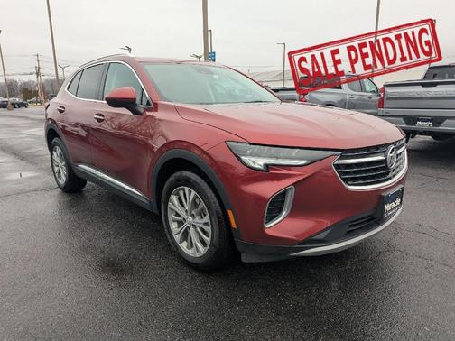 Cinnabar Metallic 2023 Buick Envision Preferred AWD