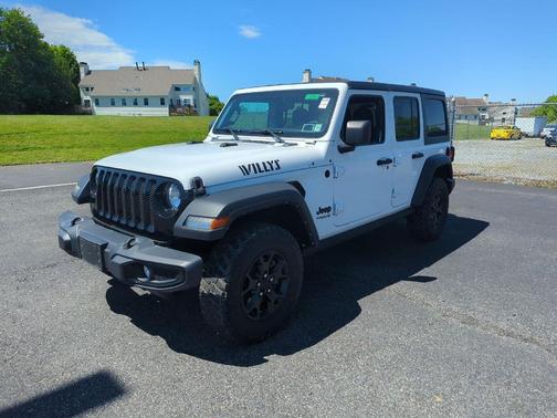 Bright White Clearcoat 2022 Jeep Wrangler Unlimited Sport