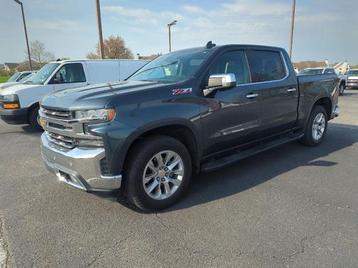 Shadow Gray Metallic 2021 Chevrolet Silverado 1500 LTZ