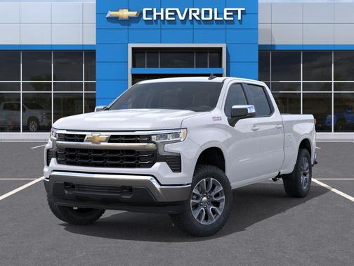 Summit White 2026 Chevrolet Silverado 1500 LT