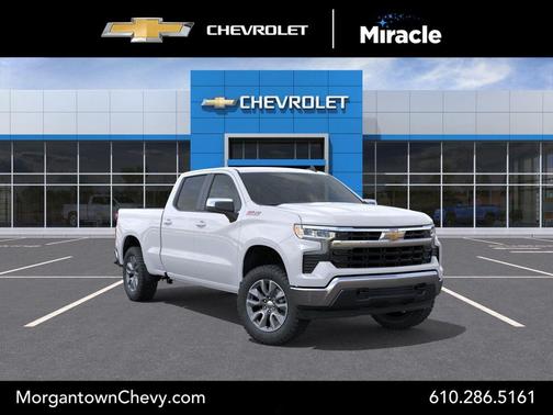 Summit White 2026 Chevrolet Silverado 1500 LT