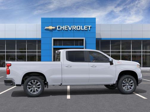 Summit White 2026 Chevrolet Silverado 1500 LT