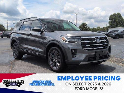 Carbonized Gray Metallic 2026 Ford Explorer Active