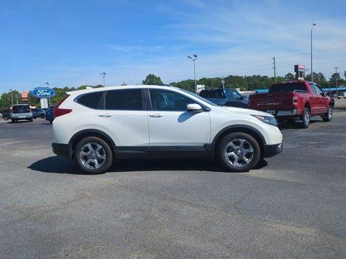 Diamond White Pearl 2018 Honda CR-V EX-L
