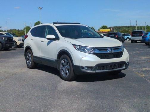 Diamond White Pearl 2018 Honda CR-V EX-L