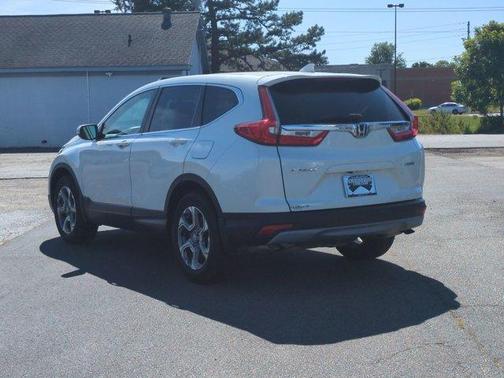 Diamond White Pearl 2018 Honda CR-V EX-L