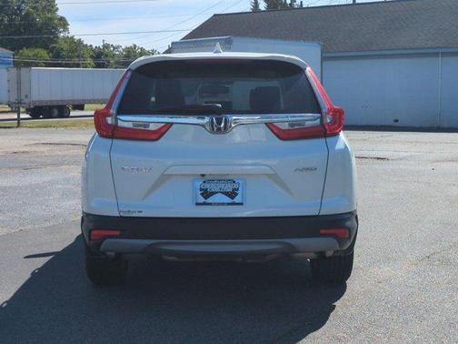 Diamond White Pearl 2018 Honda CR-V EX-L