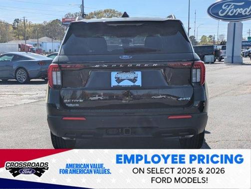 Black Metallic 2026 Ford Explorer Active