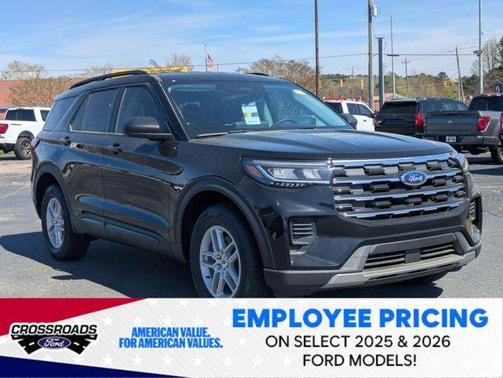 Black Metallic 2026 Ford Explorer Active