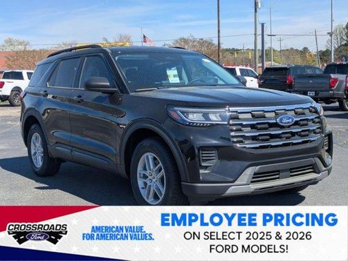Black Metallic 2026 Ford Explorer Active