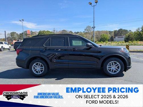 Black Metallic 2026 Ford Explorer Active