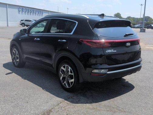 Black Cherry 2021 Kia Sportage EX